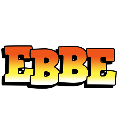 Ebbe sunset logo