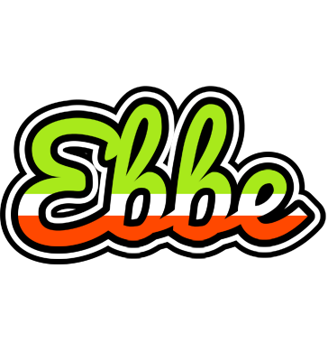 Ebbe superfun logo