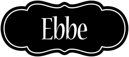 Ebbe welcome logo