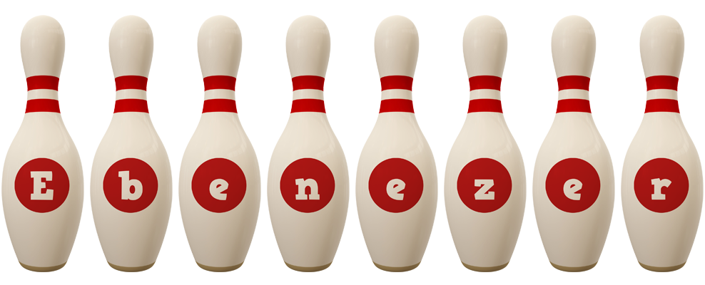 Ebenezer bowling-pin logo