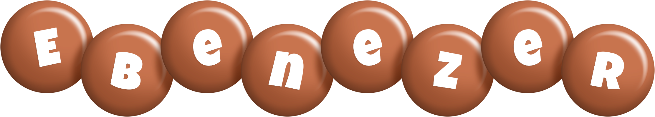 Ebenezer candy-brown logo