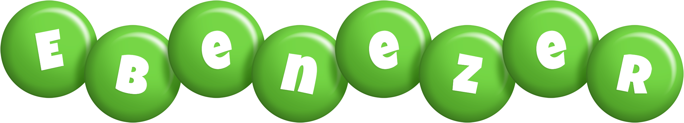 Ebenezer candy-green logo