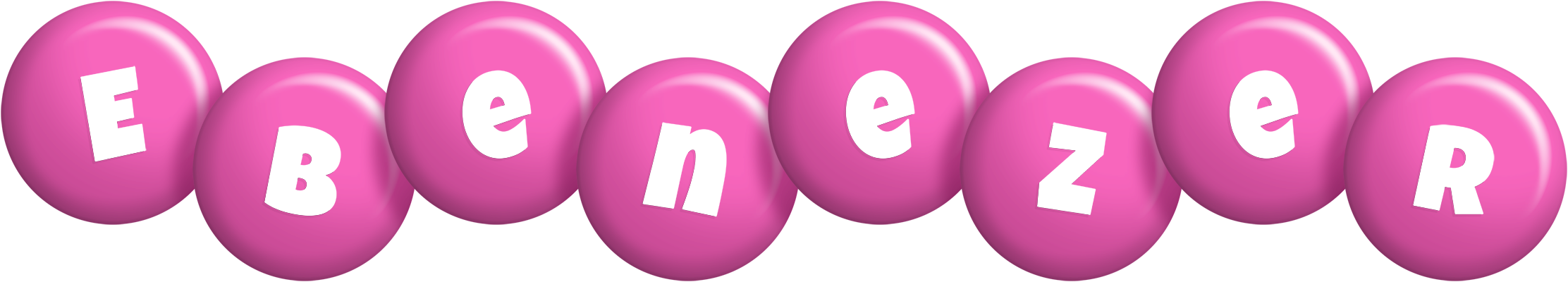 Ebenezer candy-pink logo