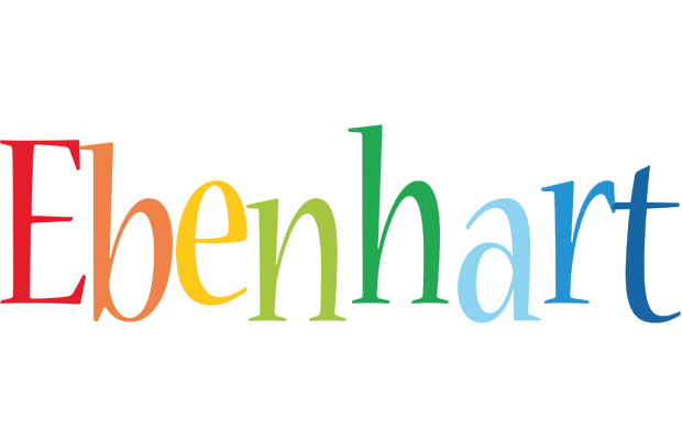 Ebenhart birthday logo