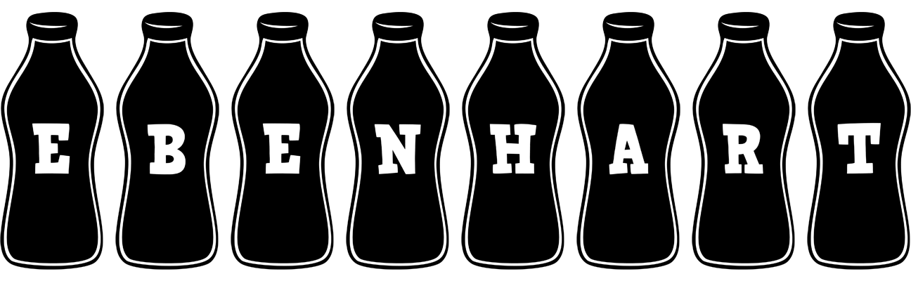 Ebenhart bottle logo