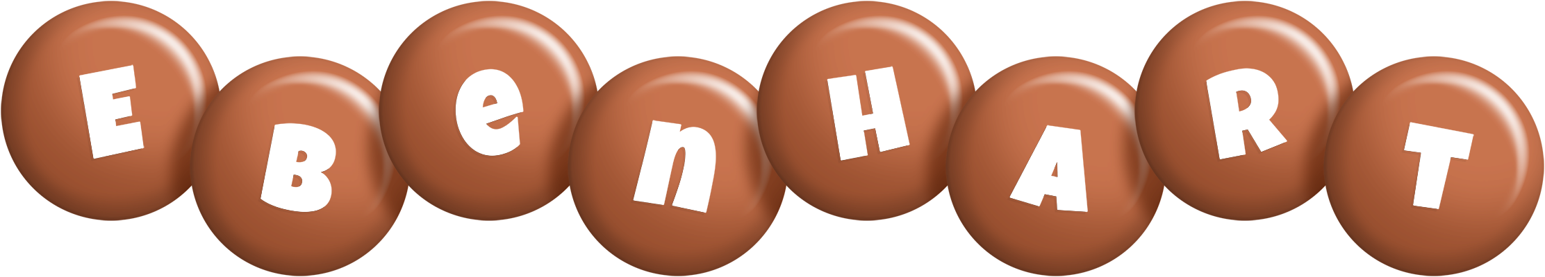 Ebenhart candy-brown logo