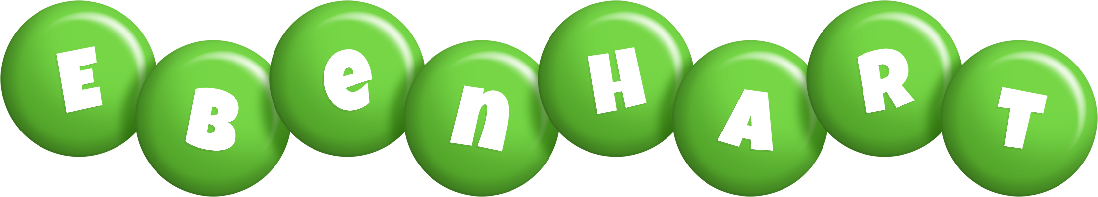 Ebenhart candy-green logo