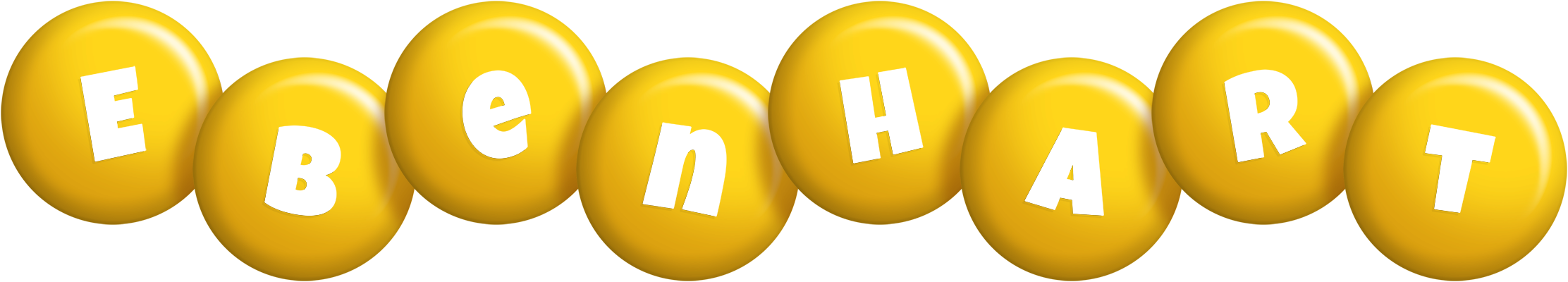 Ebenhart candy-yellow logo