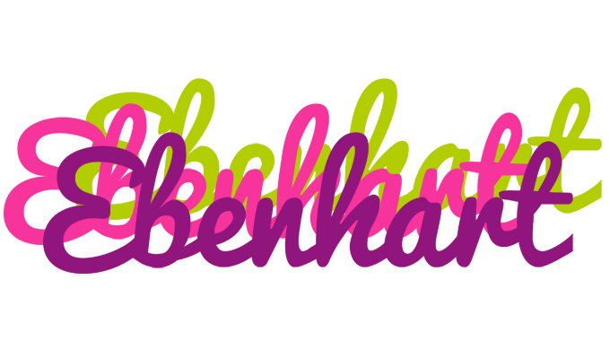 Ebenhart flowers logo