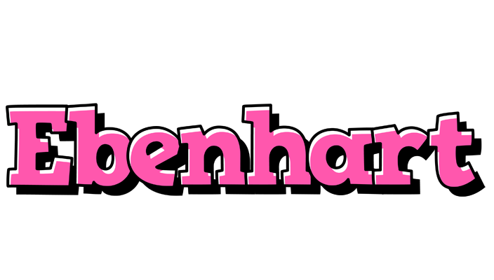 Ebenhart girlish logo