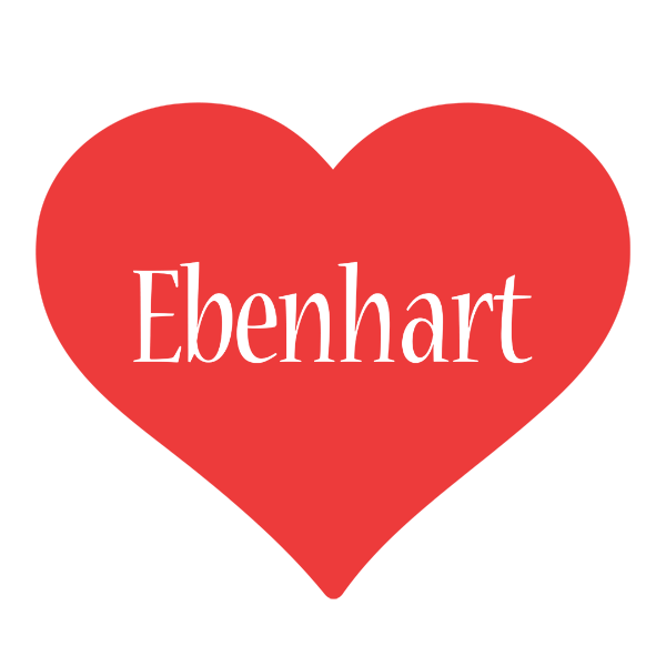 Ebenhart love logo