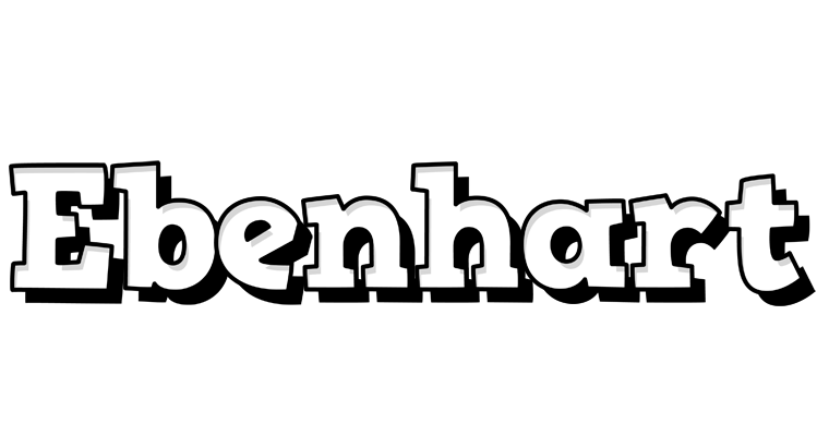 Ebenhart snowing logo