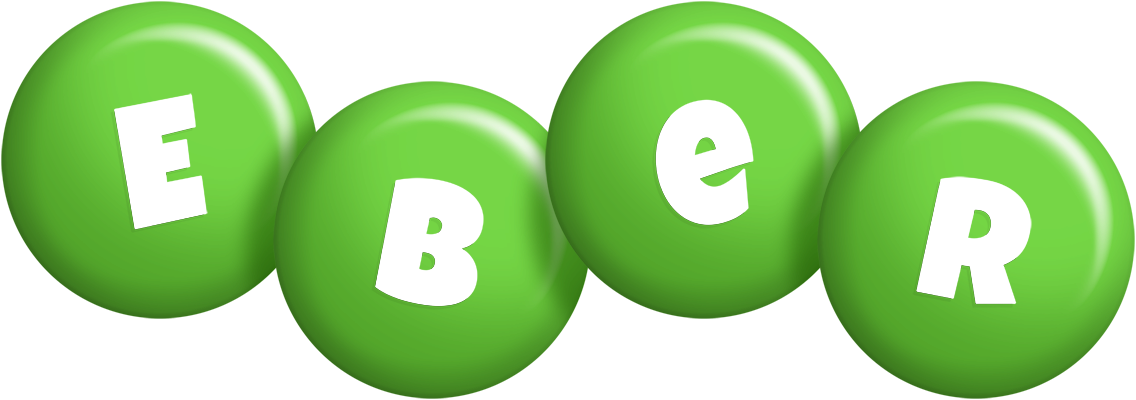 Eber candy-green logo