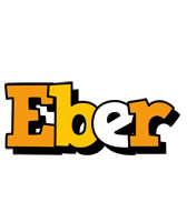 Eber cartoon logo