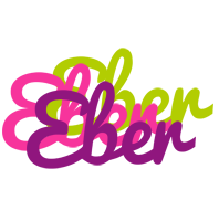 Eber flowers logo