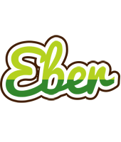 Eber golfing logo