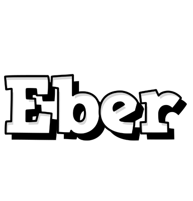Eber snowing logo
