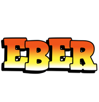 Eber sunset logo