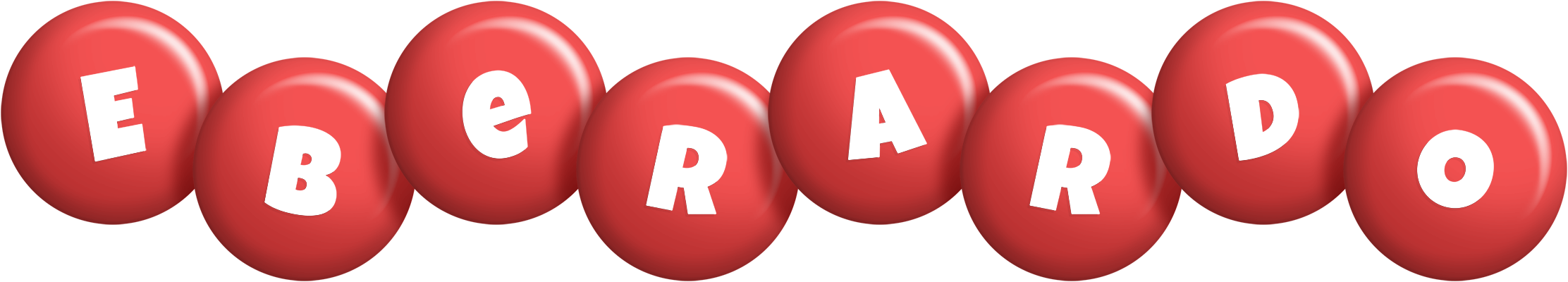 Eberardo candy-red logo