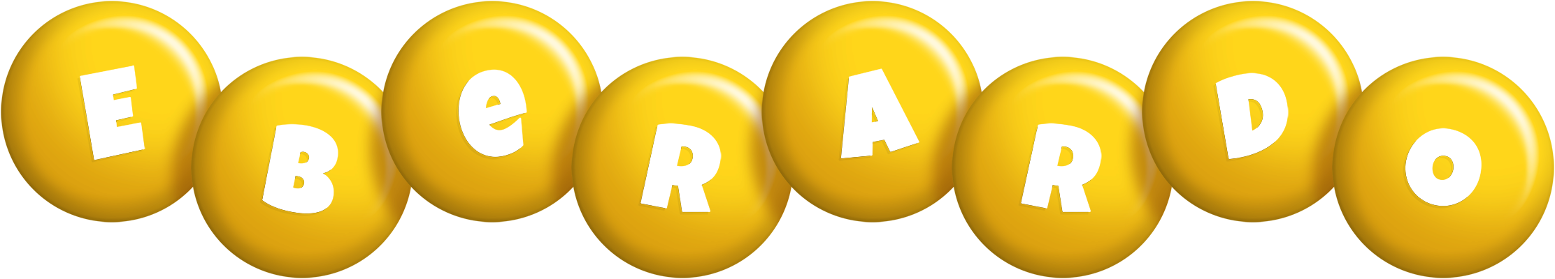 Eberardo candy-yellow logo