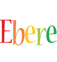 Ebere birthday logo