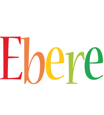 Ebere birthday logo