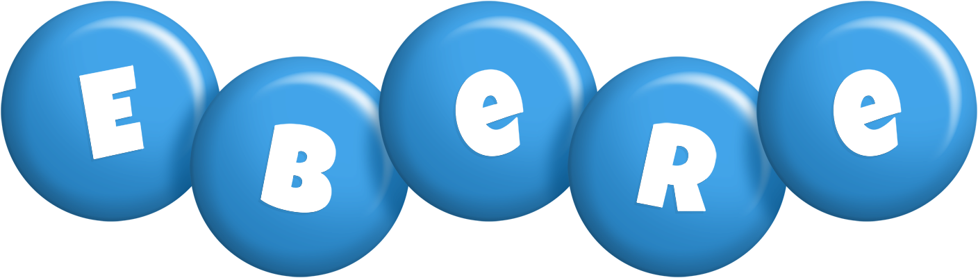 Ebere candy-blue logo