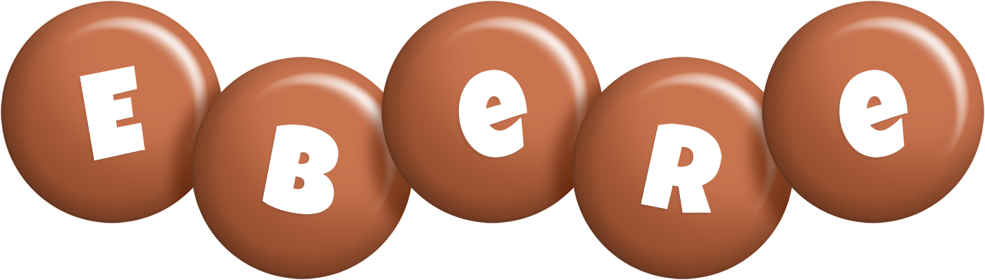 Ebere candy-brown logo