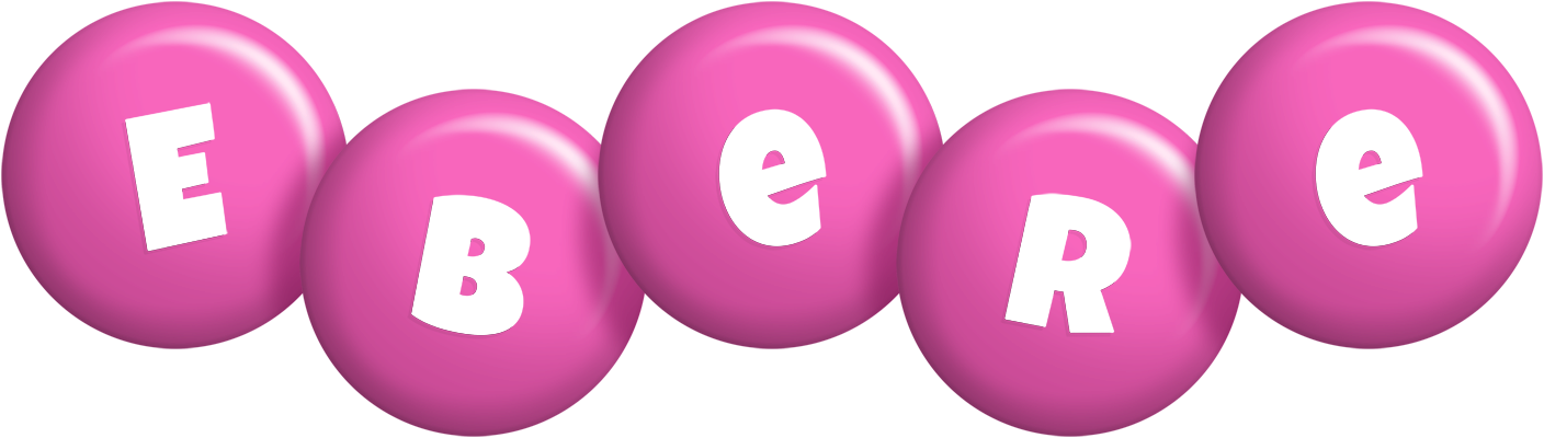 Ebere candy-pink logo