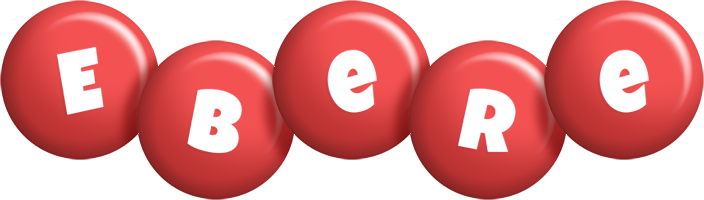 Ebere candy-red logo