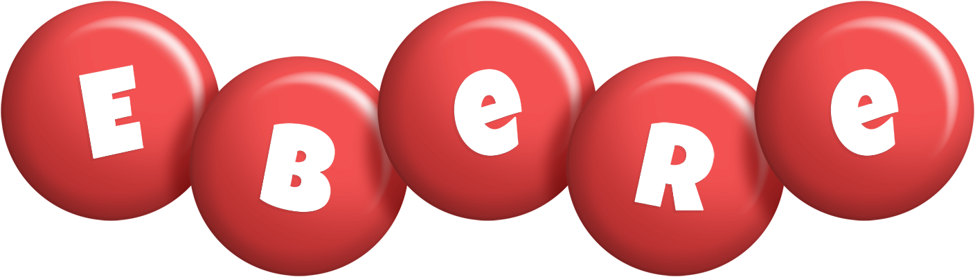 Ebere candy-red logo