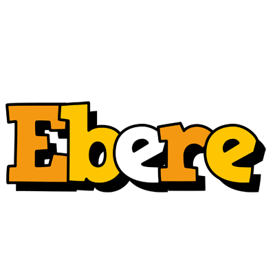 Ebere cartoon logo