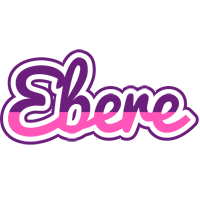 Ebere cheerful logo