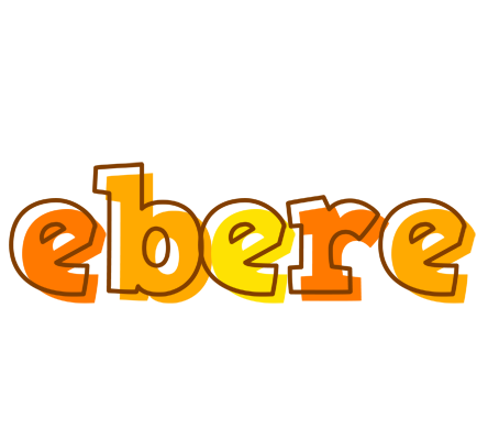 Ebere desert logo