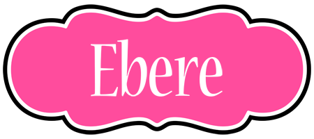 Ebere invitation logo