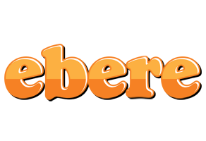 Ebere orange logo