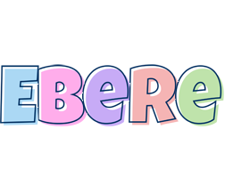 Ebere pastel logo