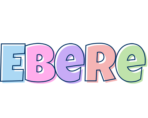 Ebere pastel logo