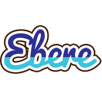 Ebere raining logo