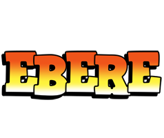 Ebere sunset logo