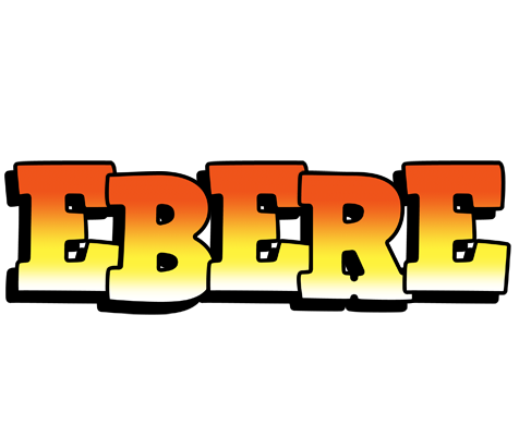Ebere sunset logo