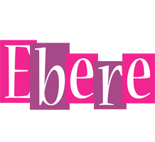 Ebere whine logo