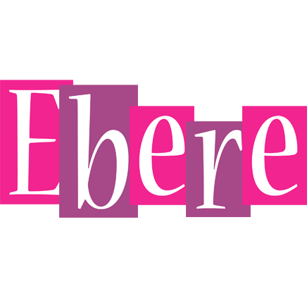 Ebere whine logo