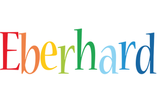 Eberhard birthday logo