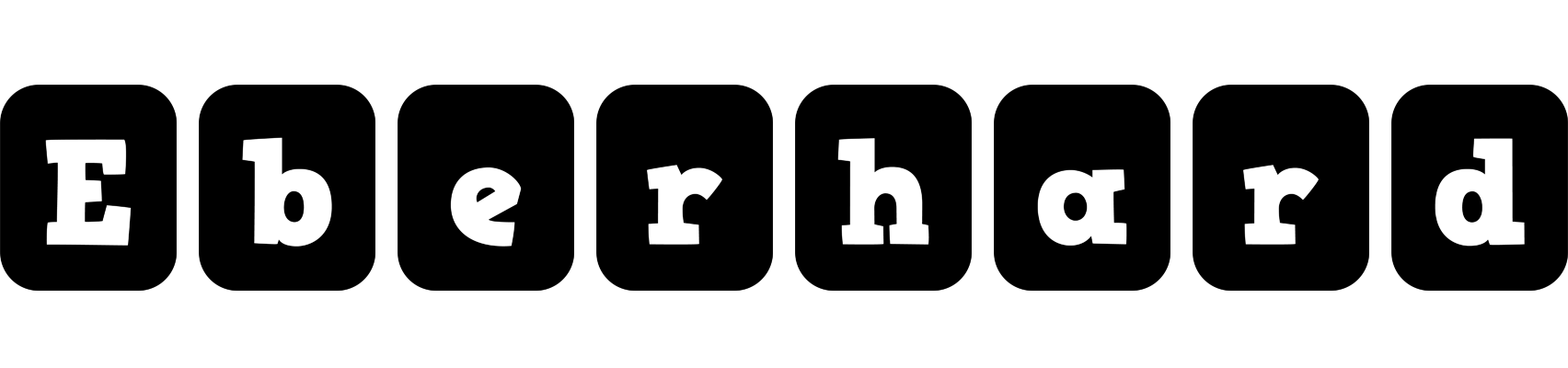 Eberhard box logo