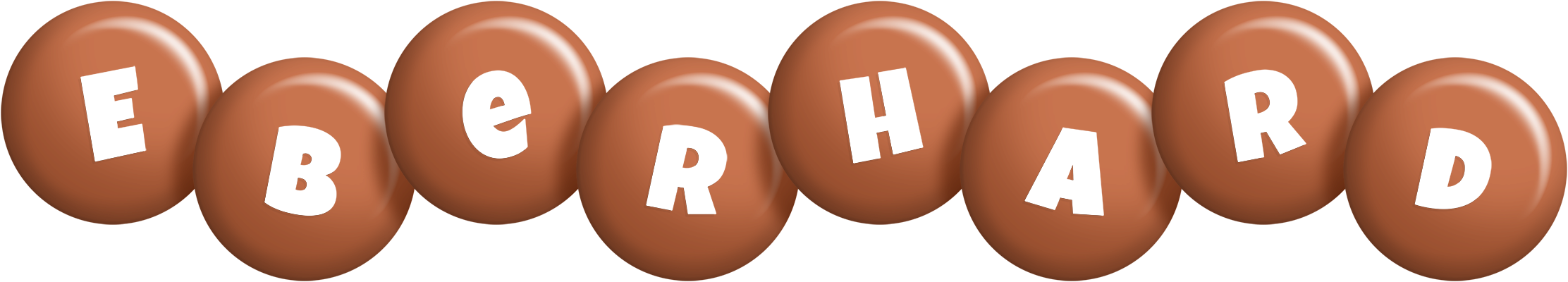 Eberhard candy-brown logo
