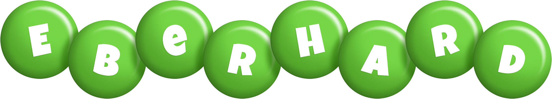 Eberhard candy-green logo