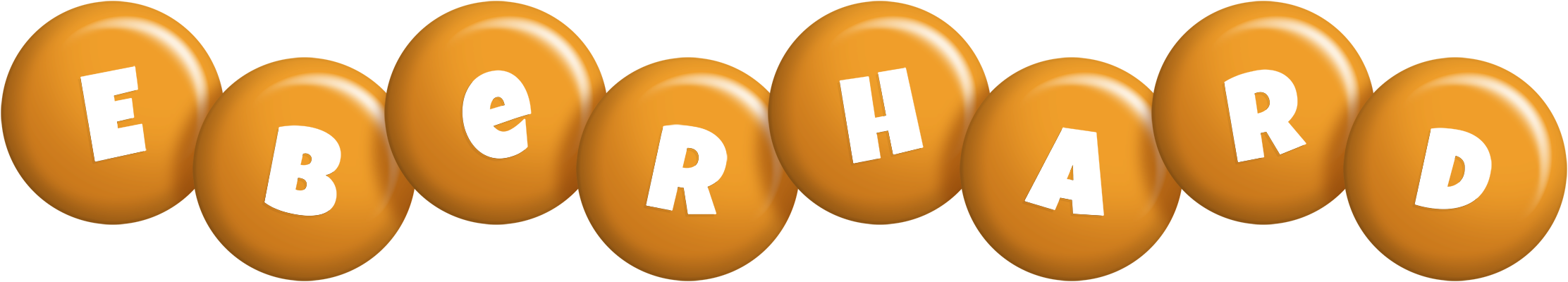 Eberhard candy-orange logo