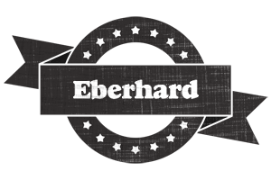 Eberhard grunge logo