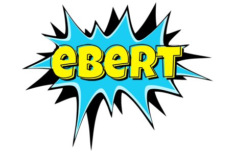Ebert amazing logo